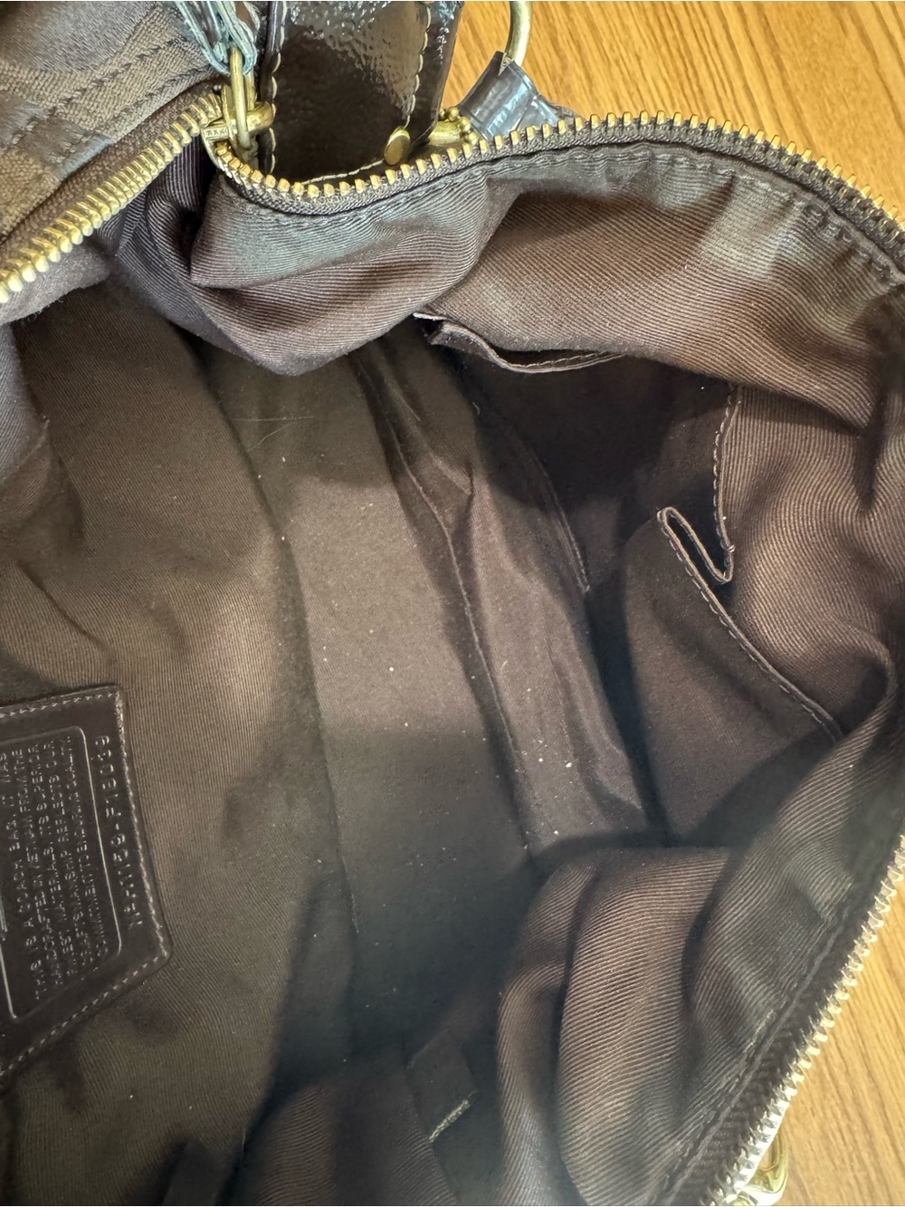 Coach vintage brown hobo bag - Picture 6 of 6